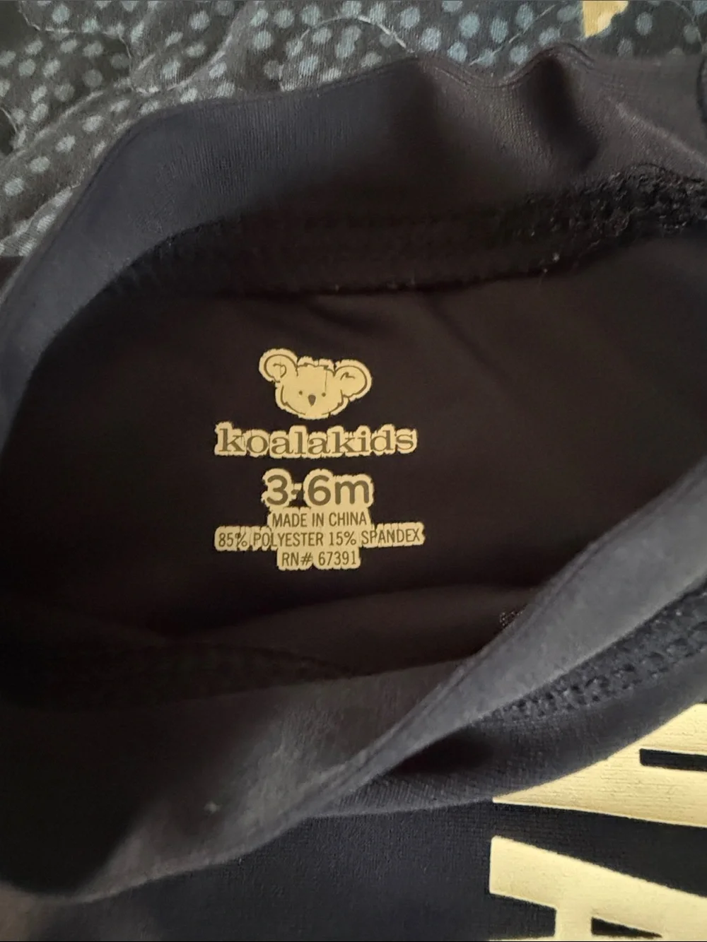 Infant swim suits Size 3/6 months